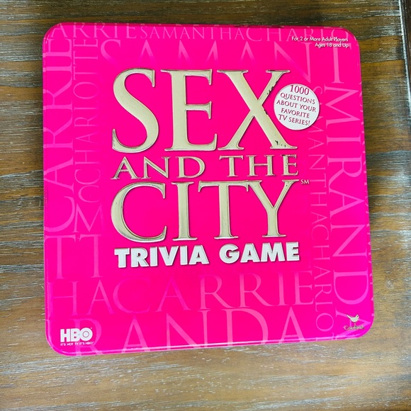 HBO Other - SATC Trivia Board Game